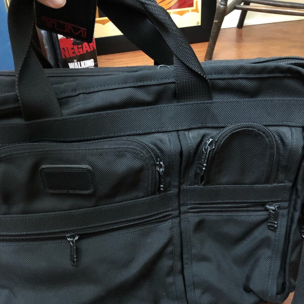 Tumi laptop/briefcase EUC